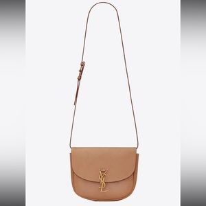 SAINT LAURENT kaia small satchel in vintage leather